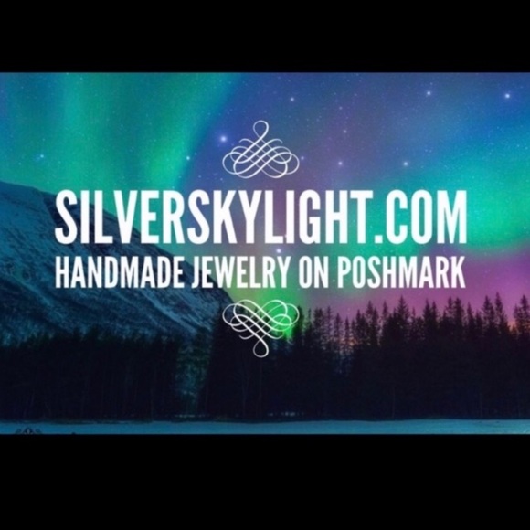 Mandala flower set wrap around necklace + earrings - Picture 7 of 7